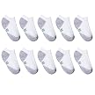 Boys' Hanes&reg; 10-pk. Low Cut Socks White/Gray