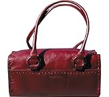 Scully Leather Women's H567 Calf Top Zip Handbag