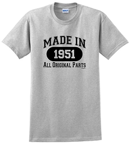 65th Birthday Gift Made 1951 All Original Parts T-Shirt