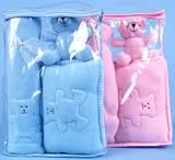 Baby Bear With Fleece Blanket & Pillow Set