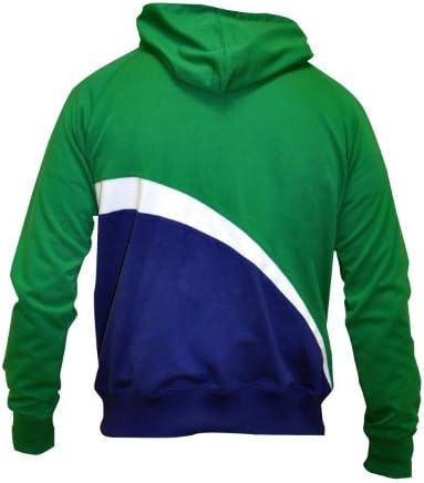 Ireland Sports Hoodie Green,Blue & White