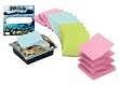Post-it Pop-up Notes Dispenser Value Pack with Free Dispenser and Designer Insert for 3 x 3-Inches Notes, Pastel, 12-Pads