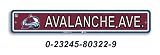Colorado Avalanche Street Sign **
