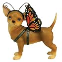 Chihuahua Figurine- Butterfly, 4"