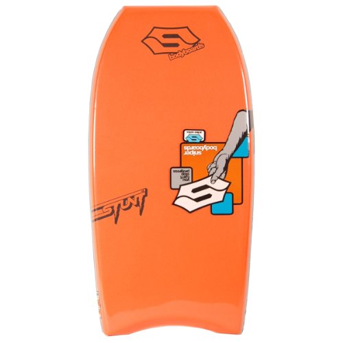 Sniper Bodyboard Stunt 42,5\'\', orange/wei&szlig;/schwarz, 108x54x5,7 cm, 20560 Preisvergleich
