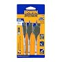 Irwin Industrial Tools 87950 Speebor Blue Groove Spade Bit Set, 3-Piece