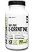 NutraBio 100% Pure L-Carnitine (500 mg) - 150 Vegetable Capsules