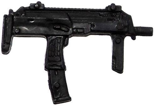 GI Joe 3 3/4 Inch LOOSE Action Figure Accessory Black Uzi with Fore Grip
