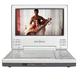 7 Insignia NS-7PDVDA Widescreen Portable DVD Player (Silver)