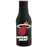 Miami Heat Black 12oz. Bottle Coolie
