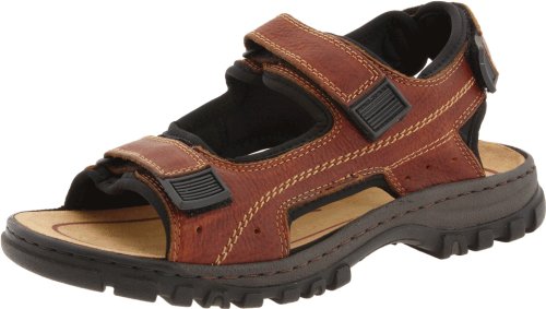Rieker Mens 25080 Christian 80,Brown Leather,44 EU/10.5-11 M US