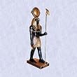 Egyptian Horus statue falcon head order god sculpture