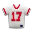 CAPerz - Football Jersey No. 17 - White/Red/Blue