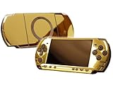 PlayStation Portable 2000 (PSP-Slim) Skin - NEW - GOLD CHROME MIRROR system ....