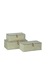 Oriental Feelings Set Caja de Almacenamiento 3 Uds.