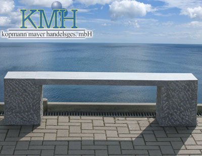 Gartenbank aus massivem Granit! / Bank / Sitzbank / Parkbank / Granitbank / Granitgartenbank / Granitparkbank