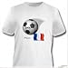 Designer Shirt *enrico* EM 08 - france, Fussball EM 2008