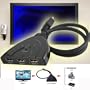 SWITCH commutatore HDMI 3 porte full HD 1080p 3d multipla audio Video TRIPLA alta velocit� SDOPPIATORE