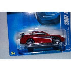 41UJiFISWzL. SL500 AA280  Hot Wheels 2007 All Stars Red Porsche 911 GT3 Cup #146