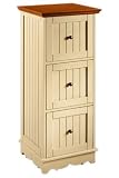 French Country Three drawer Letter And Legal size File Cabinet