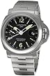 Panerai Men's PAM00297 Luminor GMT Black Dial Watch from Panerai