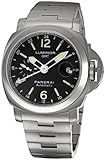 Panerai Men's PAM00297 Luminor GMT Black Dial Watch