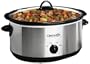 Crock-Pot 64451LD-C 6-1/2-Quart Slow Cooker with Bonus Little Dipper Slow Cooker, Stainless Steel