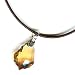 Golden Shadow Swarovski Crystal Pendant Necklace