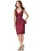 Maggy London Dress, Taffeta Beaded Shoulder
