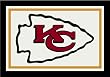 Kansas City Chiefs 3' 10" x 5' 4" Team Spirit Area Rug