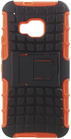 Caseblare Anti-slip PC and TPU Hybrid Cover for HTC One M9 - Orange