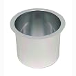 Jumbo Aluminum SILVER Poker Table Cup Holder