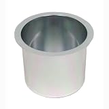 Jumbo Aluminum SILVER Poker Table Cup Holder