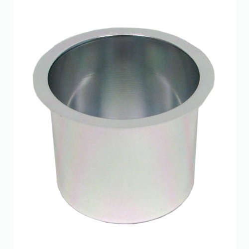 Trademark Poker Jumbo Aluminum Poker Table Cup Holder (Silver)