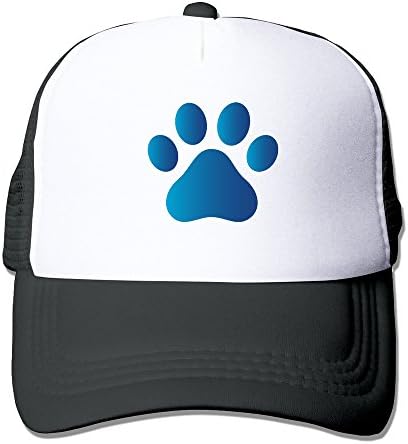 Paw Rescue Dogs Caps Hat Mesh Back Adjustable Caps 1 Size Black