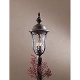 Minka Lavery Outdoor 8996-61, Ardmore Cast Aluminum Outdoor Post Lighting, 180 Total Watts, Rust