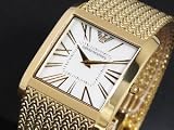 Emporio Armani Gold-Tone Mesh Mens Watch AR2016 Wrist Watch (Wristwatch)