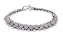 Bracelet, 'Rhombus Hypnotic' 0.3" W 7.7" L