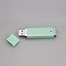 TOPESEL 10PCS 8GB USB 2.0 Flash Drive -Bulk Pack-Memory Storage Thumb Stick Light Green