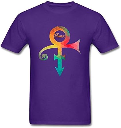 ZHSM Man Prince Logo Shirts Purple XXXL