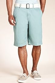 North Coast Pure Cotton Belted Chino Shorts