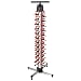 Plate-Mate TM48-200 Stainless Steel 48 Plates Table Model Catering Table Rack, 325 lbs Capacity, 45" Height