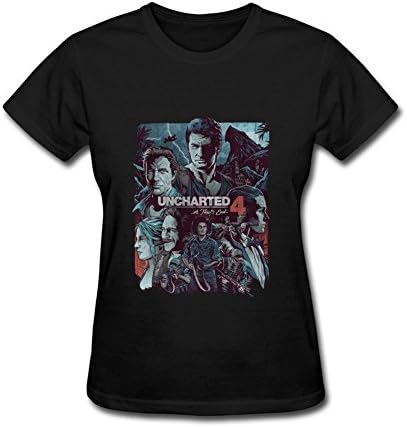 YoFuan Women's Uncharted 4 A Thiefs End Game T shirts