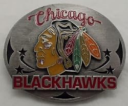 CHICAGO BLACKHAWKS (LIMITED EDITION) NHL ICE HOCKEY BUCKLE