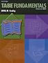 Tabe Fundamentals, Level M Reading: Focus on Skills (Tabe Fundamentals)