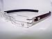 TAG HEUER LIMITED EDITION L-TYPE TIF 18282 COL. 012 SILVER BROWN LEATHER TEMPLES RIMLESS EYEGLASSES Image