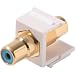 Steren Rca Female Key Stone W Blu Dielec 10Pk