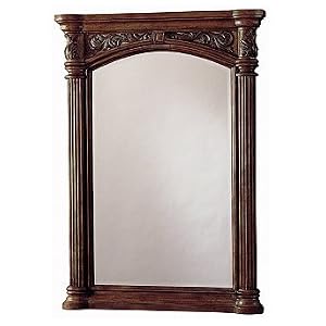 Lorient Single Mirror - Antique Parchment - Frontgate