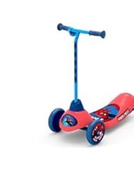 Toy: Pulse Safe Start Spiderman Electric 3-Wheel Scooter - Bravo Sports