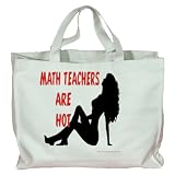 MATH TEACHERS Are Hot Totebag (Cotton Tote / Bag)